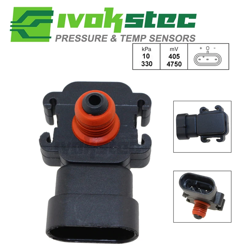Manifold Intake Air PRESSURE SENSOR เซ็นเซอร์แผนที่สำหรับ GMC Sierra