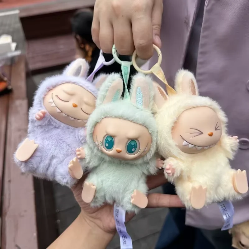 2025 In-Stock Labubu ‘Have A Seat’ Series – Hot Anime Monster PVC Pendant Doll & Keychain Toy, Perfect Birthday Gift for Kids 6