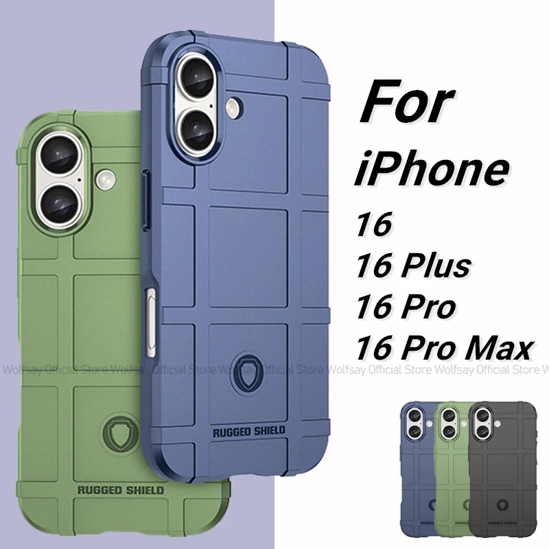 For iPhone 16 Case For Apple iPhone 16 Plus 16 Pro Max Cover