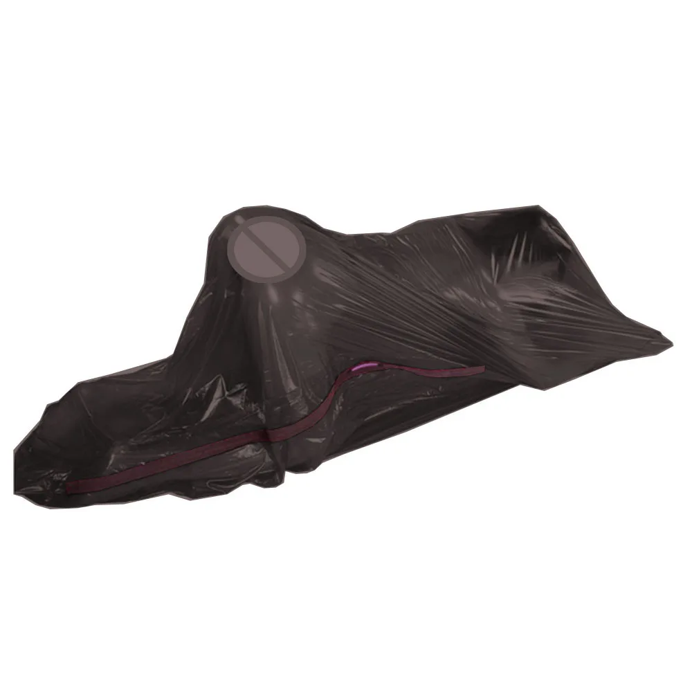 Transparent PVC Bodysuit Sack for Adults, Erotic Fetish, Plastic, See Through Body Bag, Zipper, Sexy Sheer, Clubwear, ABDL