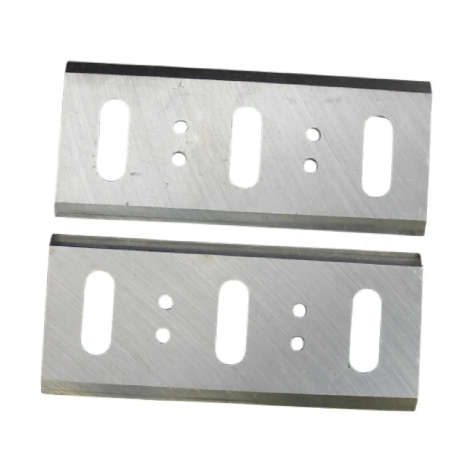 Electric Planer Blades Spare Parts Double Edged Premium Professional Sturdy High Performance Easy to Use Replace Accessory 2Pcs