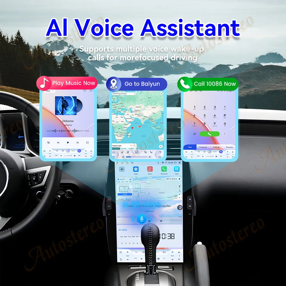 14.4 inch Carplay Android 14 For Chevrolet Camaro 2010-2015 Tesla Screen Car GPS