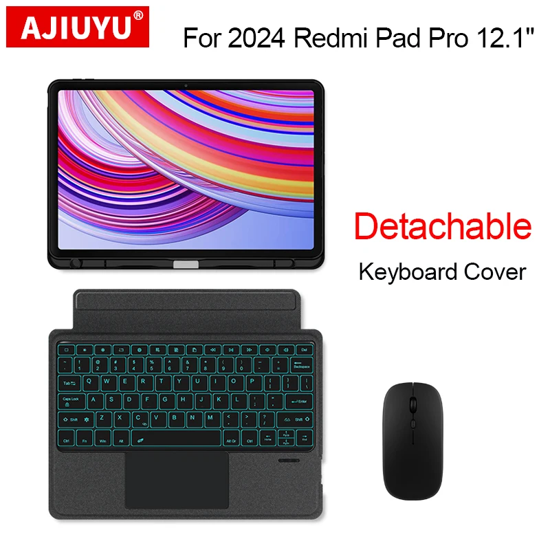 Smart Magic Keyboard For XiaoMi Redmi Pad Pro 12.1 inch 2024