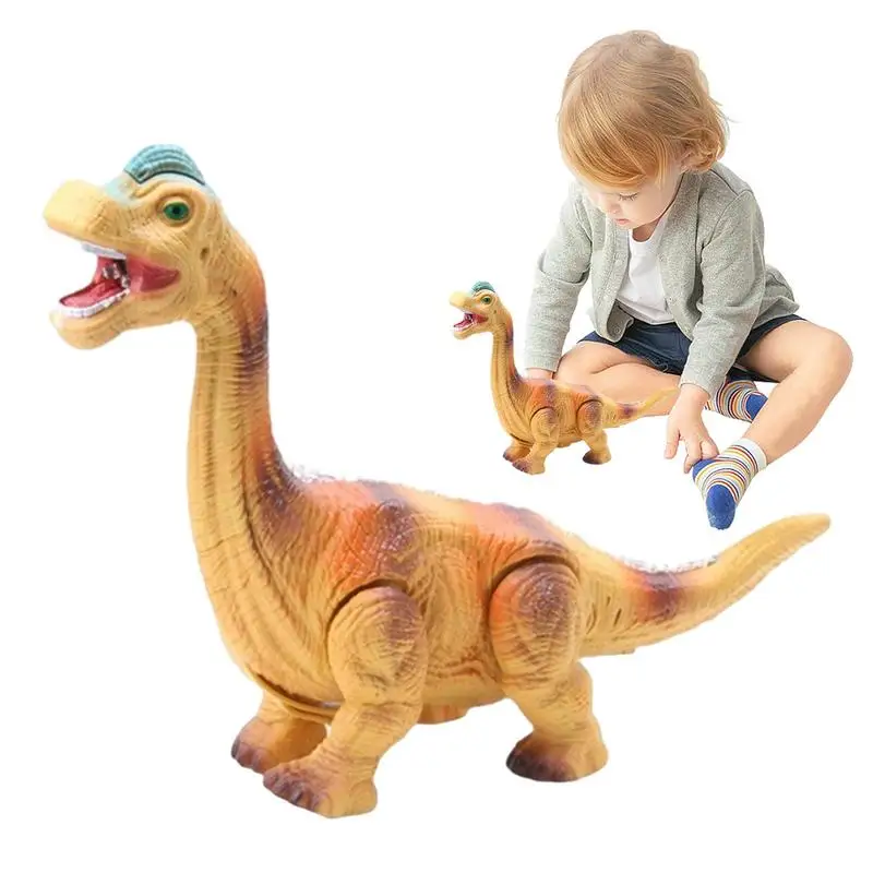 

Игрушки-Динозавры для детей, подвижные электрические игрушки-Динозавры со звуком, имитация звуков динозавров, яркие огни, дизайн распылителя пламени