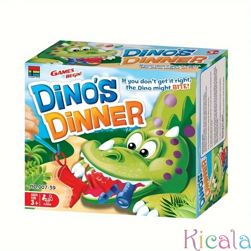Family Party Board Games Toys Dinosaur Dinner Parent-child Interactive Puzzle Table Games Toys Funny Gathering Prop Gift for Kid 4