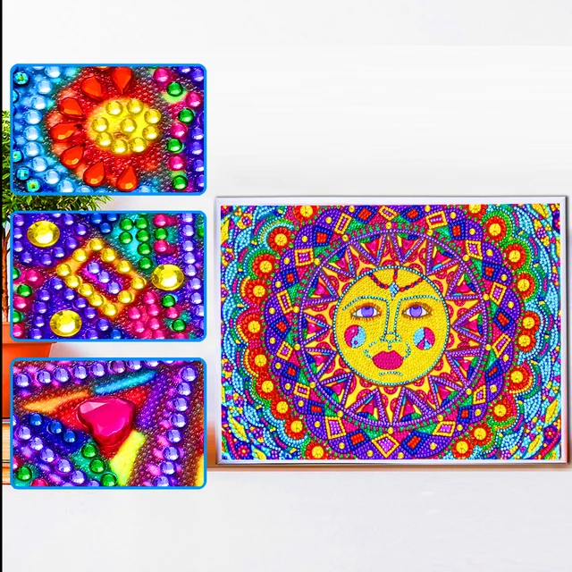 5D DIY Diamond Art Painting Kits -Full Square Drill Circle Mandala