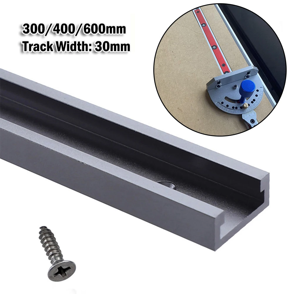 300mm/400mm/600mm Aluminium Alloy Ttracks Slot Miter Track And Miter