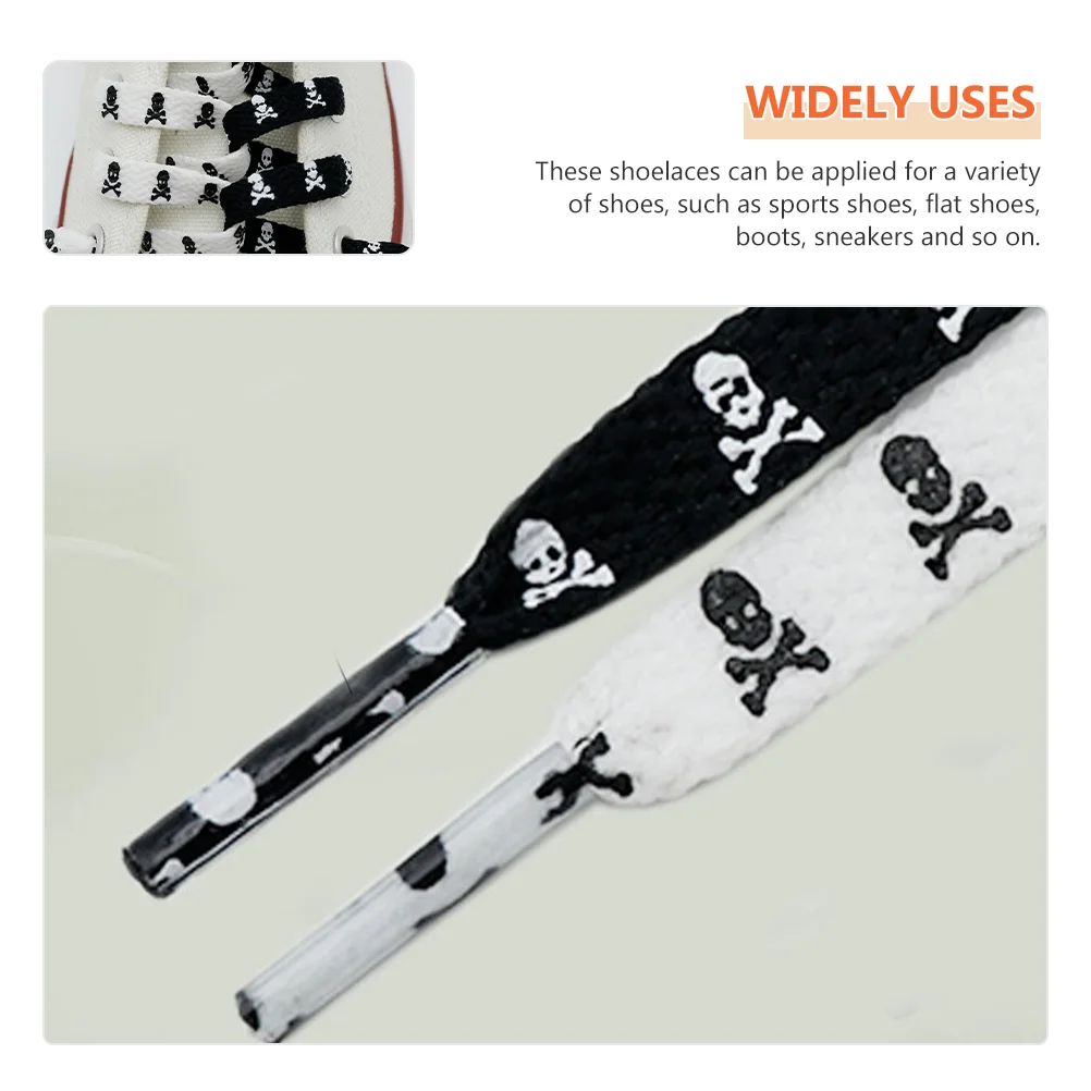 Рисунок 4 - Шнурки в виде черепа Φ: крутые