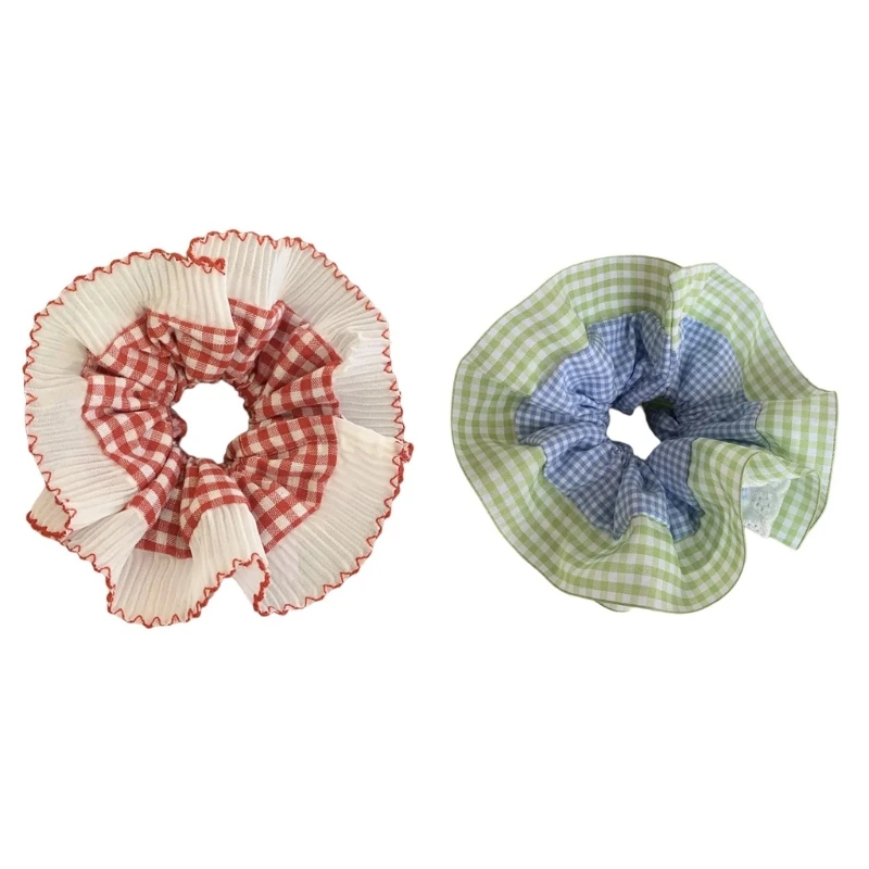 

Elegant HairTies Girl Multilayer Lace Hairband Female French Scrunchies Dropship