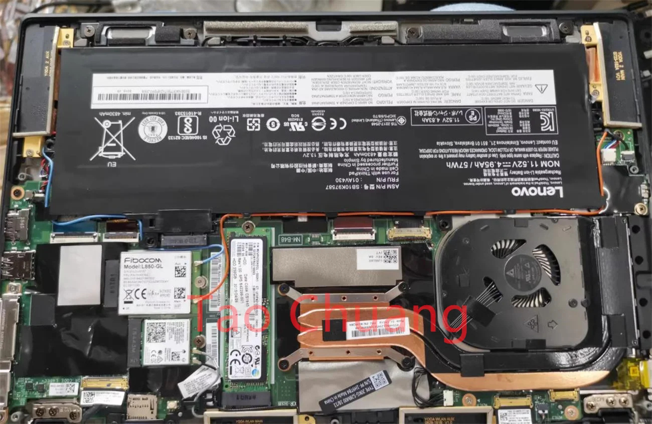 Antena sem Fio para Lenovo Thinkpad x1 Carbon 6th 2023 Wwan Módulo 4g L850-gl Fru: 01ax792 - Imagem 2