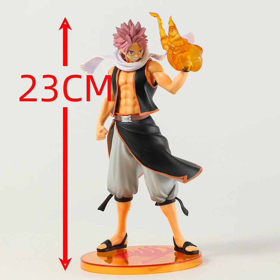  Anime Figure Natsu Dragneel PVC Figures Collectible Model Anime  Character Statue Toys Desktop Ornaments Gifts for Kids : Toys & Games