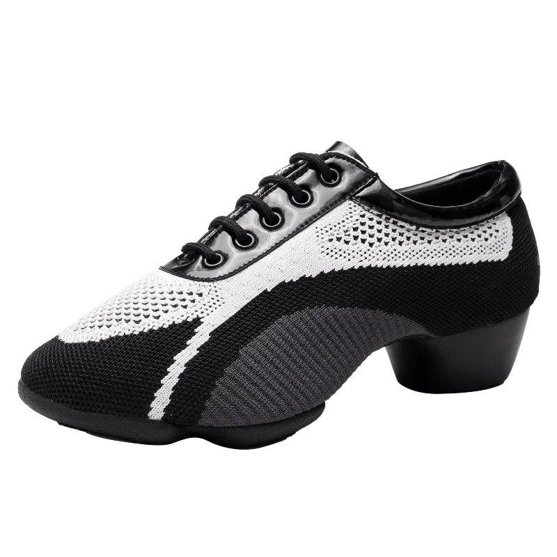 

XIHAHA Men Women Latin Dance Shoes Oxford Soft Sneakers Square Dancing Women's Shoes Ventilation Canvas Shoes Bodybuilding