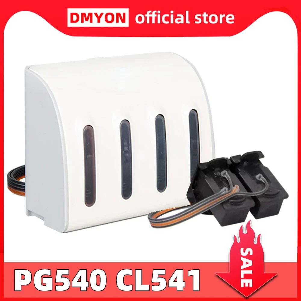 DMYON Replacement for Canon PG540 CL541 CISS Bulk Ink Cartridge for Pixma MX374 MX375 MX395 MG2150 MG2250 MG3150 MG3650 Printer