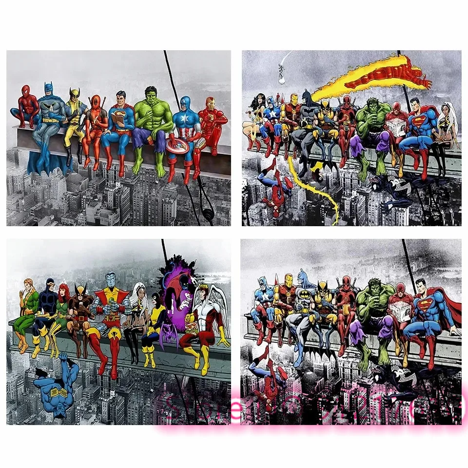 Disney Avenger Super Hero 1000 Pieces Puzzle Children Brain-Burning Puzzle Game Holiday Gift First Choice