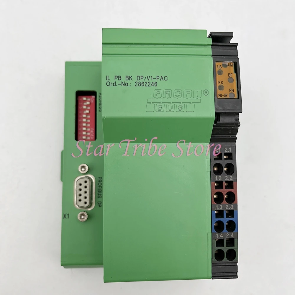 Phoenix 전원 모듈용 1Pcs 2862246 IL PB BK DP/V1-PAC