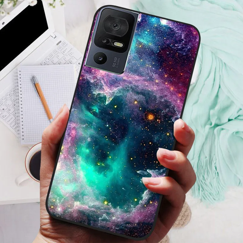 Black Lion and Wolf Silicone Soft Phone Case - Protective Shell