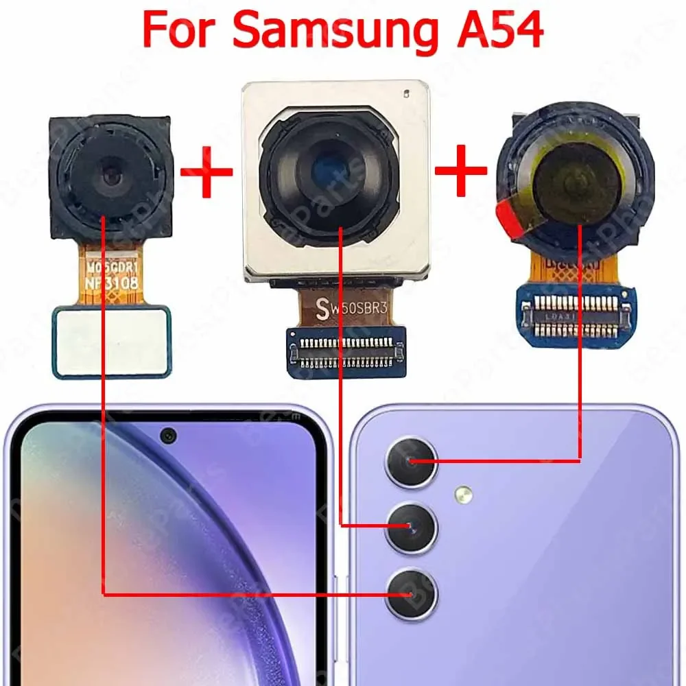 Premium Rear Camera Module Replacement with Flex Cable for Samsung Galaxy Smartphones