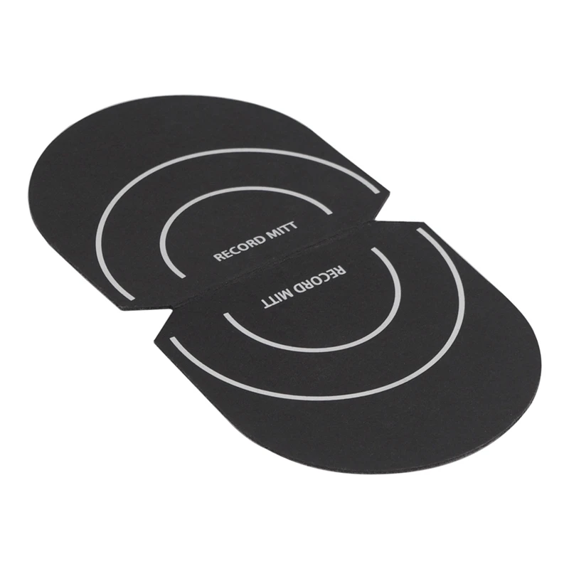Record Cleaner Handler Mitt Vinyl Record Clip Disc Cleaning Protection Pad No Fingerprints For Vinyl LP Records