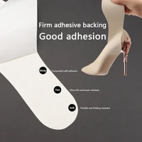Sandales à talons hauts, demi-coussinets, semelle intérieure en cuir pour chaussures, insert antidérapant pour femmes, Ultra-fin, absorbant la sueur, respirant, peut être collé 5