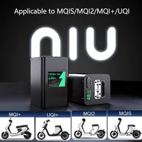Batterie Lithium-Ion 48v 42Ah 55Ah pour moto électrique NIU M +/ U +/ U2 avec chargeur 5A 5