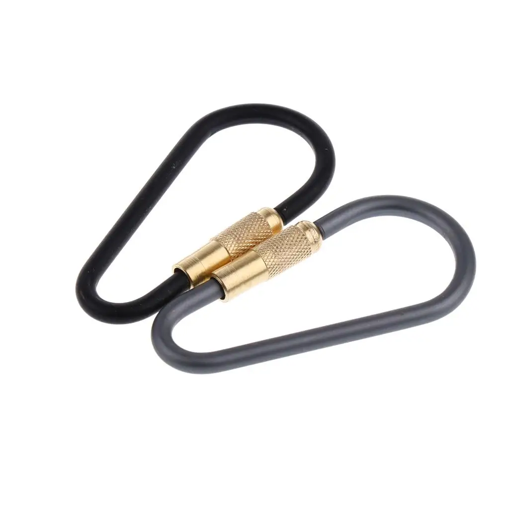 D Shape Carabiners Camping Gadget Hiking Saftety Buckle Mulitfunctional Clip D Shape Carabiners Camping Gadget Hiking Saftety Buckle Mulitfunctional Clip