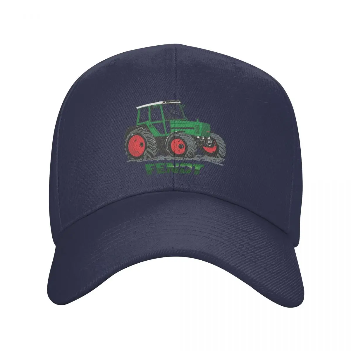 thumbnail image 1 of Gorras de béisbol con visera Fendt, color verde puro, para papá, para mujer, 1 of 7