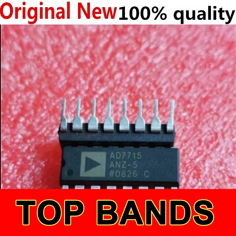 

NEW Original 2PCS The AD7715 AD7715AN-5 AD7715ANZ-5 DIP plugs directly into the new original analog-to-digital converter chip IC