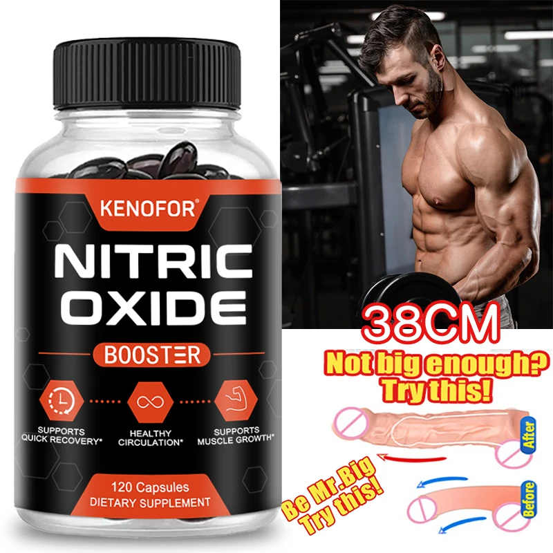 

Nitric Oxide Supplement - Advanced Muscle-supporting Nitric Oxide Booster That Increases Strength and Energy for Harder Workouts