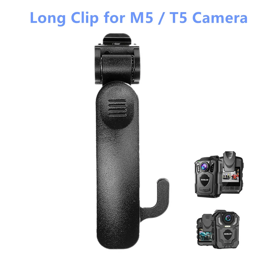 Camera Long Clip For M5 T5 Body Camera M9 Police camera Clips