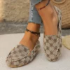 Spring Autumn Loafers Wear-resisting Women's Casual Single Shoes Fashion Non-slip Soft Flat Shoes Loafer Sports Zapatos De Mujer 1