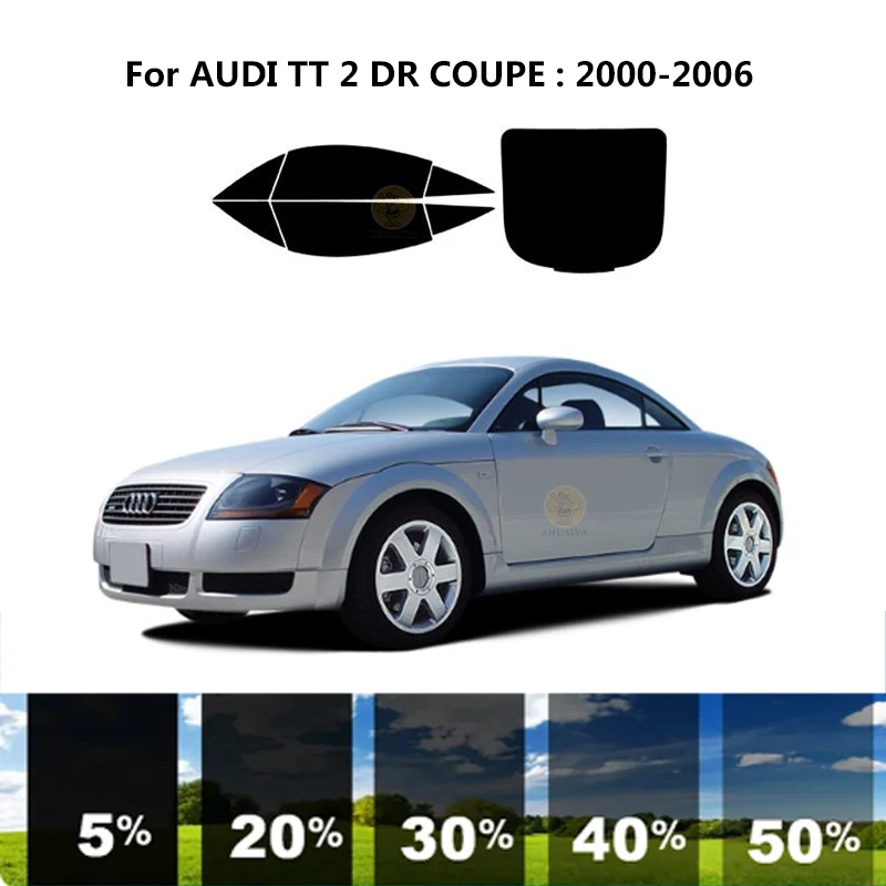 

Precut nanoceramics car UV Window Tint Kit Automotive Window Film For AUDI TT 2 DR COUPE 2000-2006