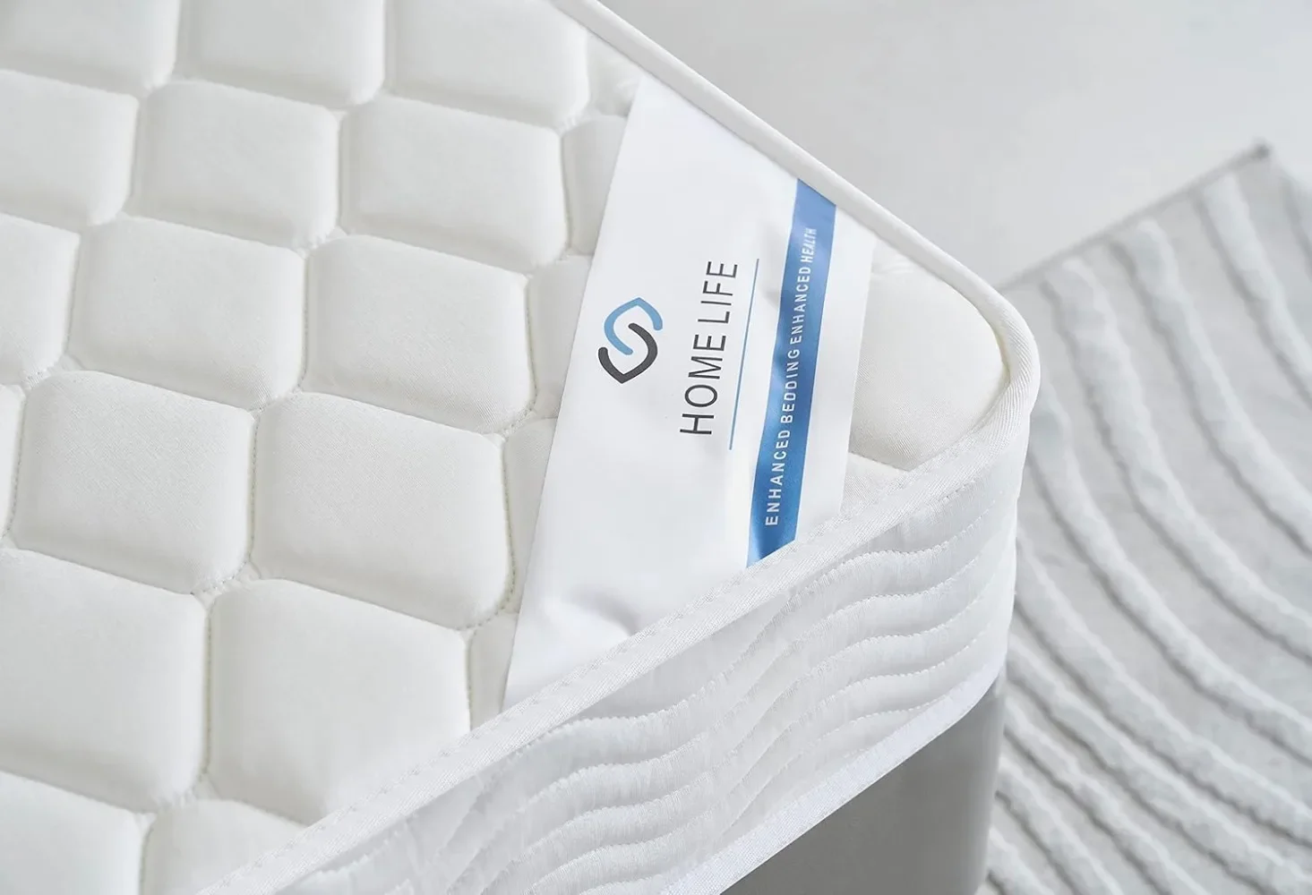 King Mattress 6 Inch Hybrid King Size Mattress with Pocketed Coil Springs with High Density & Comfort Cold Foam - Eco-Friendly 3