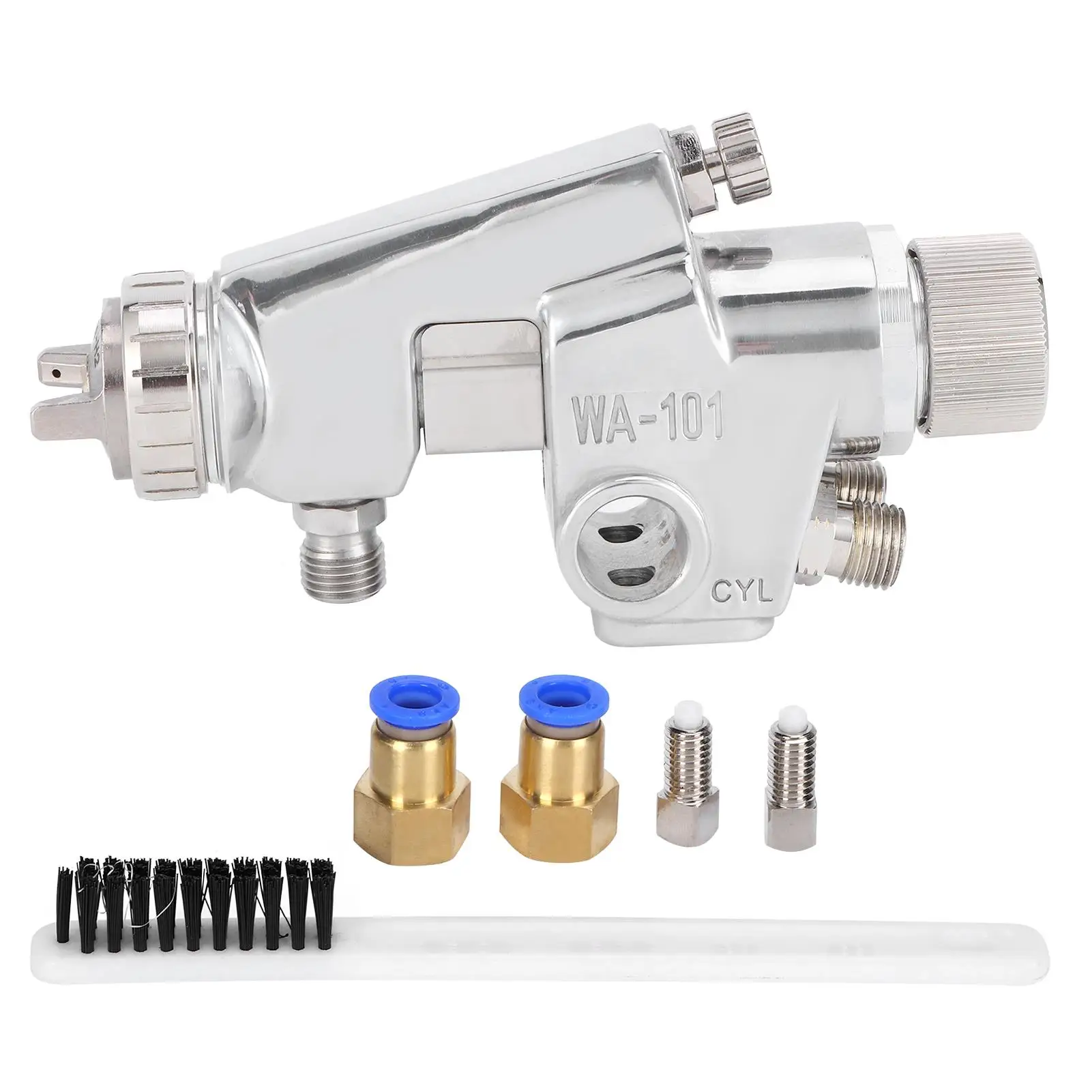 High-Pressure Pneumatic Paint Sprayer for Uniform Coverage-Ideal for Narrow Spaces with Wide Spray Width