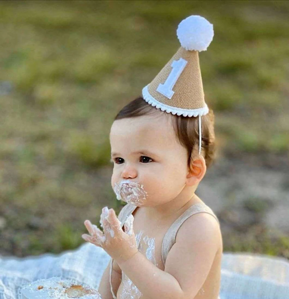 BONNYCO Corona Compleanno Bambina, Animali Marini Numeri Intercambiabili 0-9 e Personaggi a Tema. Corona Primo Compleanno Bimbo, Regalo Bambino 1 Anno. Cappellini Decorazioni Tema Mare Carnevale