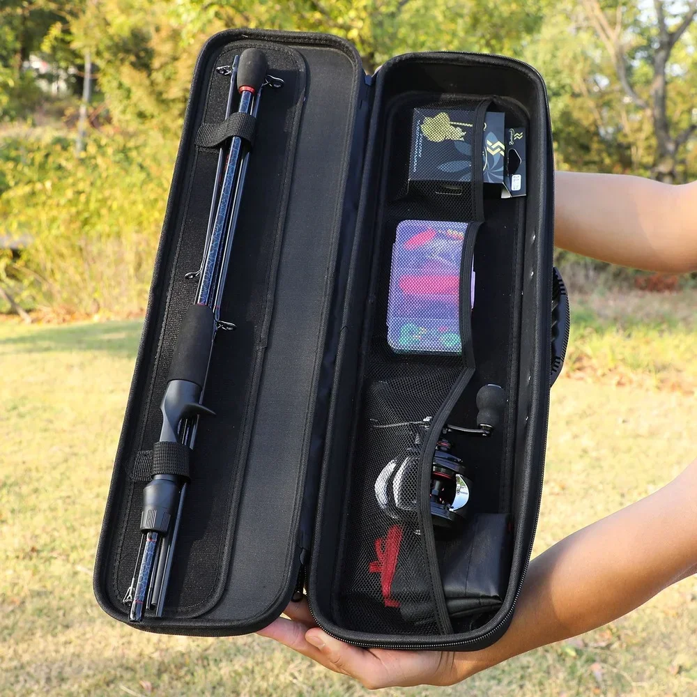 5-Section Fishing Rod & 12LB Baitcasting Reel Full Set 5