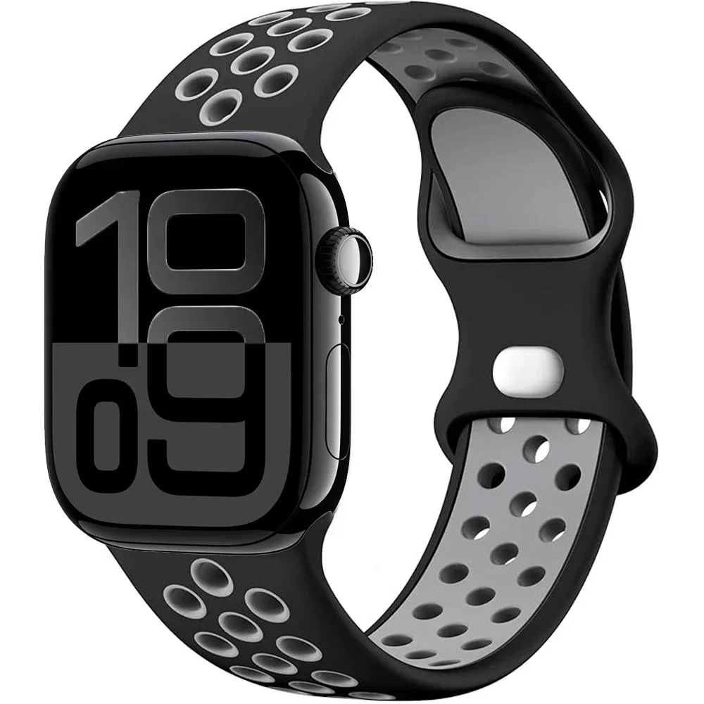 Premium Silicone Replacement Band for Apple Watch - Versatile and Stylish Strap Bracelet