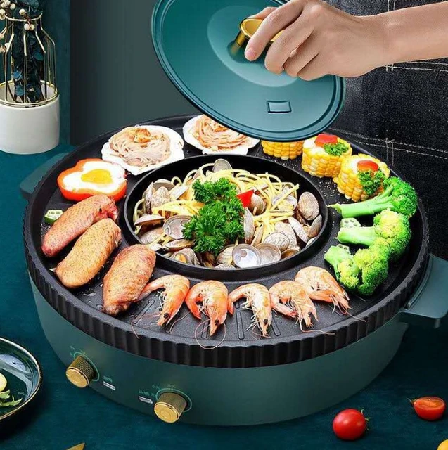 Mandarin Duck Hot Pot Electric  Shabu Shabu Pot Electric Grill