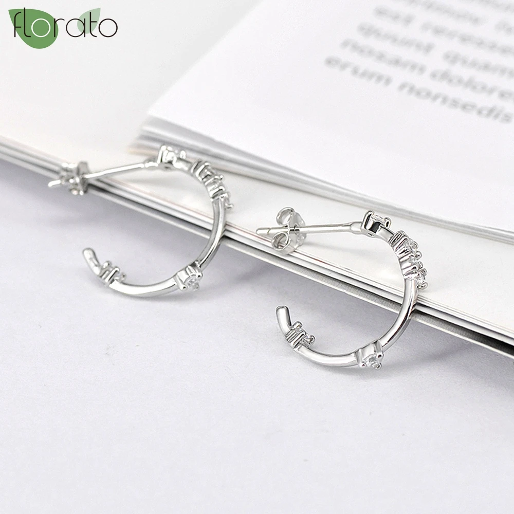 Рисунок 5 - Женские серьги-гвоздики из серебра