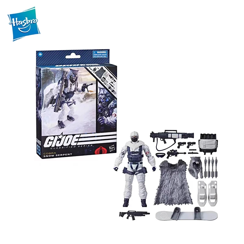 

In Stock Hasbro G.I.JOE SNOW SERPENT PVC Anime Figure Action Figures Model Toys