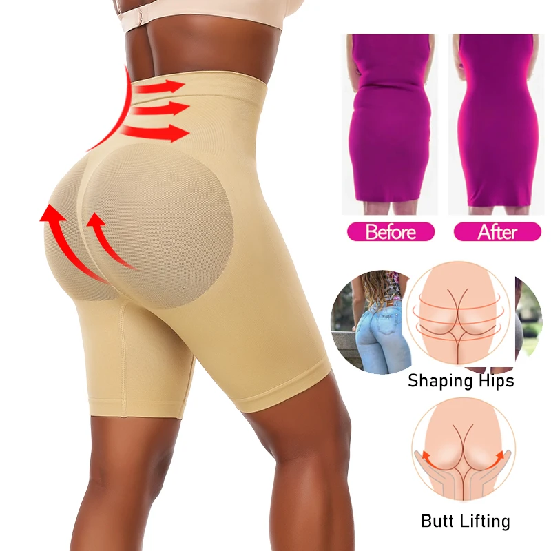 Description Picture 6 of itemHigh Waisted Butt Lifter Slimming Shapers Corset Waist Trainer Plus Size Body Shapewear Weight Loss Underwear Control Panties
