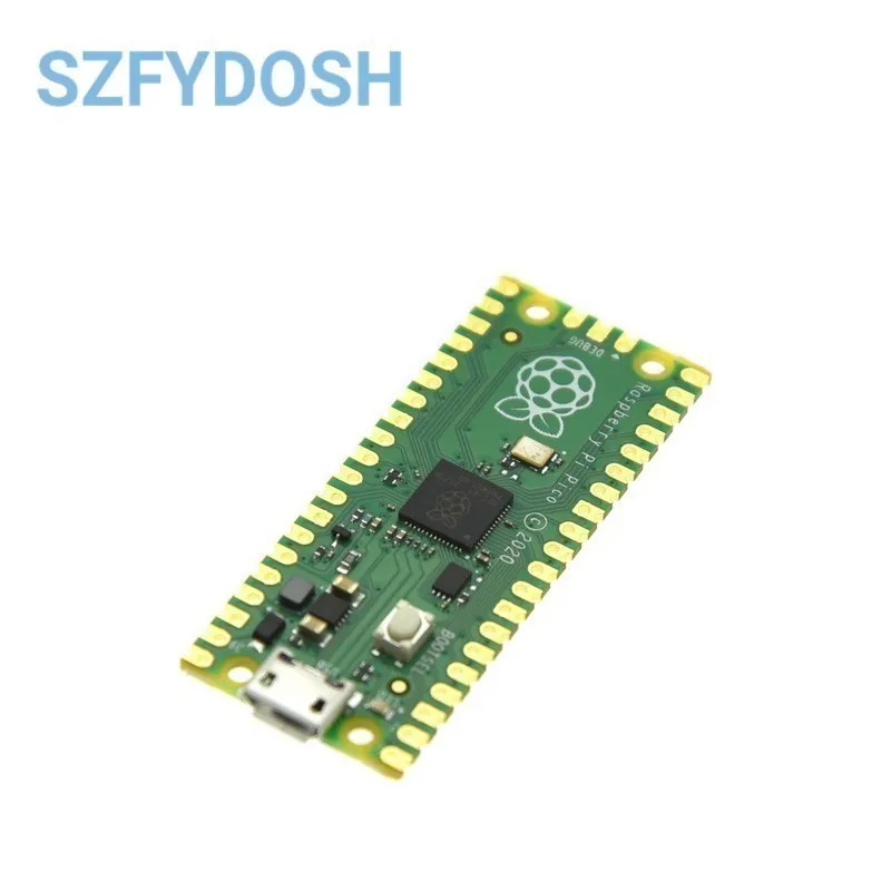 Raspberry Pi Pico Microcontroller Development Board with Dual-Core and WiFi Capabilities