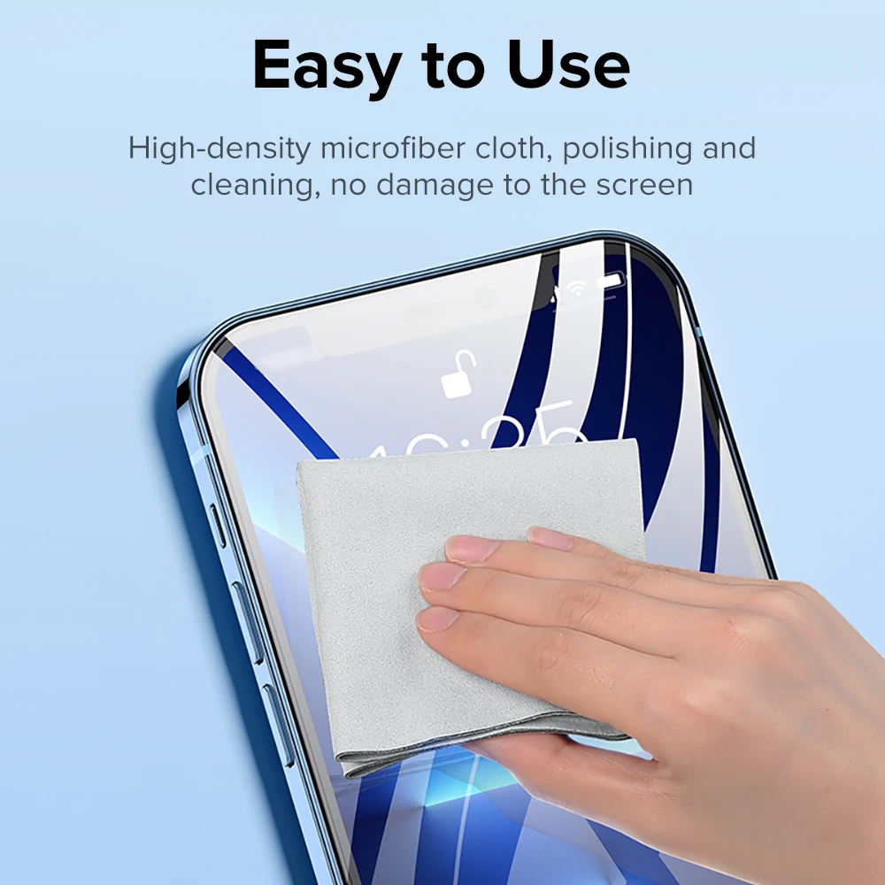LLANO Upgraded Polishing Cloth Set Efficient Cleaning Reusable Washable for Lens Phone Glasses TV Tablet Laptop 6