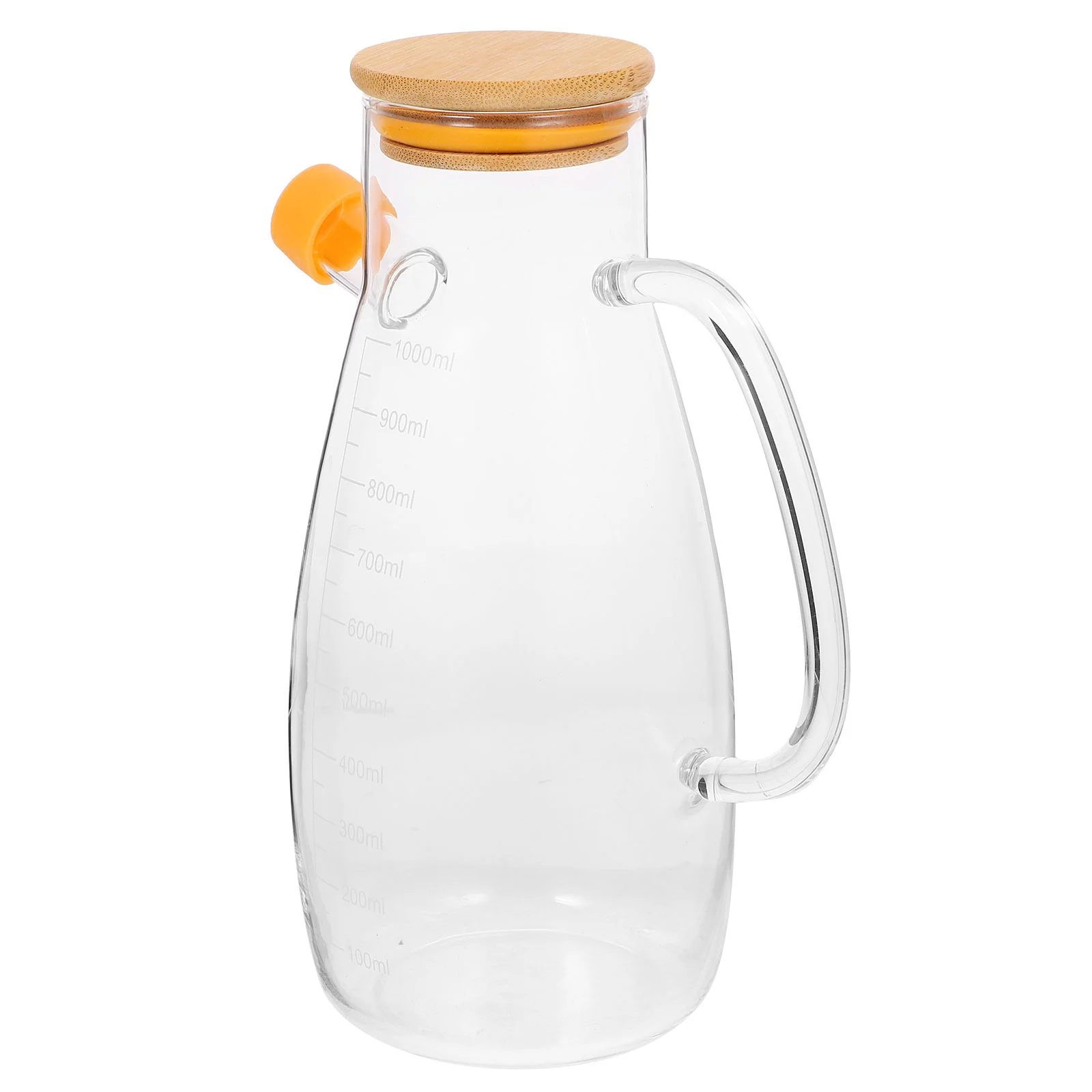 

Glass Oil Dispenser Leak-proof Vinegar Dispenser Bottle with Handle Oil Pot Scale Oil Bottle