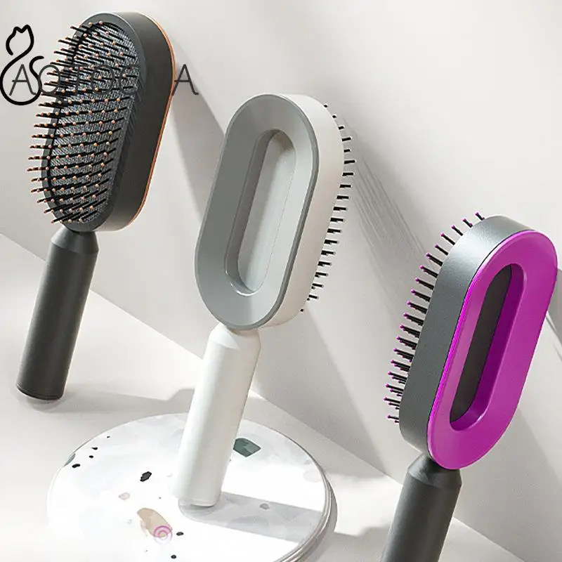 

Women's Air Cushion Comb Air Bag Comb Anti-Hair Loss Head Scalp Massage Comb Styling Tool Anti Static Comb No Harm To Hair