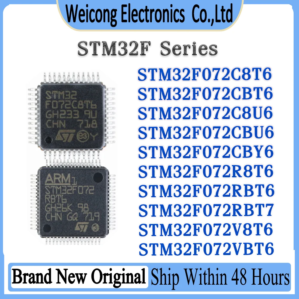 

STM32F072C8T6 STM32F072CBT6 STM32F072C8U6 STM32F072CBU6 STM32F072CBY6 STM32F072R8T6 STM32F072RBT6 STM32F072RBT7 072V8T6 072VBT6