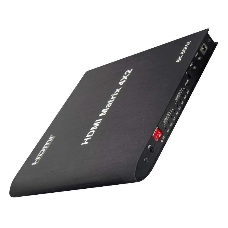 8K 60Hz HDR HDMI Ʈ Ʈ 4x2 4K 120Hz Ʈ HDMI ų й ġ, 4  2 ƿ ڽ HDCP2.3 PS4 HDTV PC  