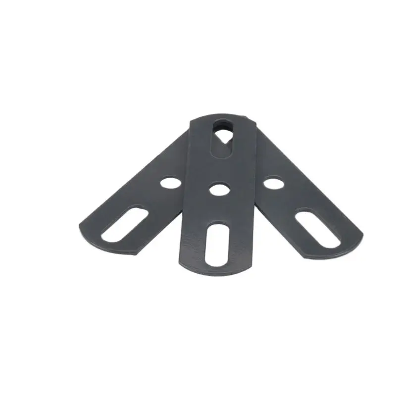 4PCS/Lot Flat Straight Brace Brackets Mending Joining Plates Repair Fixing Bracket Connector for Bed