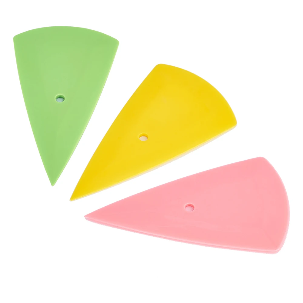 

KUNAISI Automotive Film Scraper Pointed Profile Windshield Wiper Window Repair Color Tool