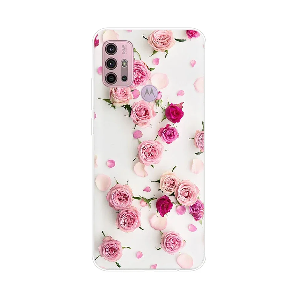 Daisy Design Shockproof Soft Silicone Clear Phone Case