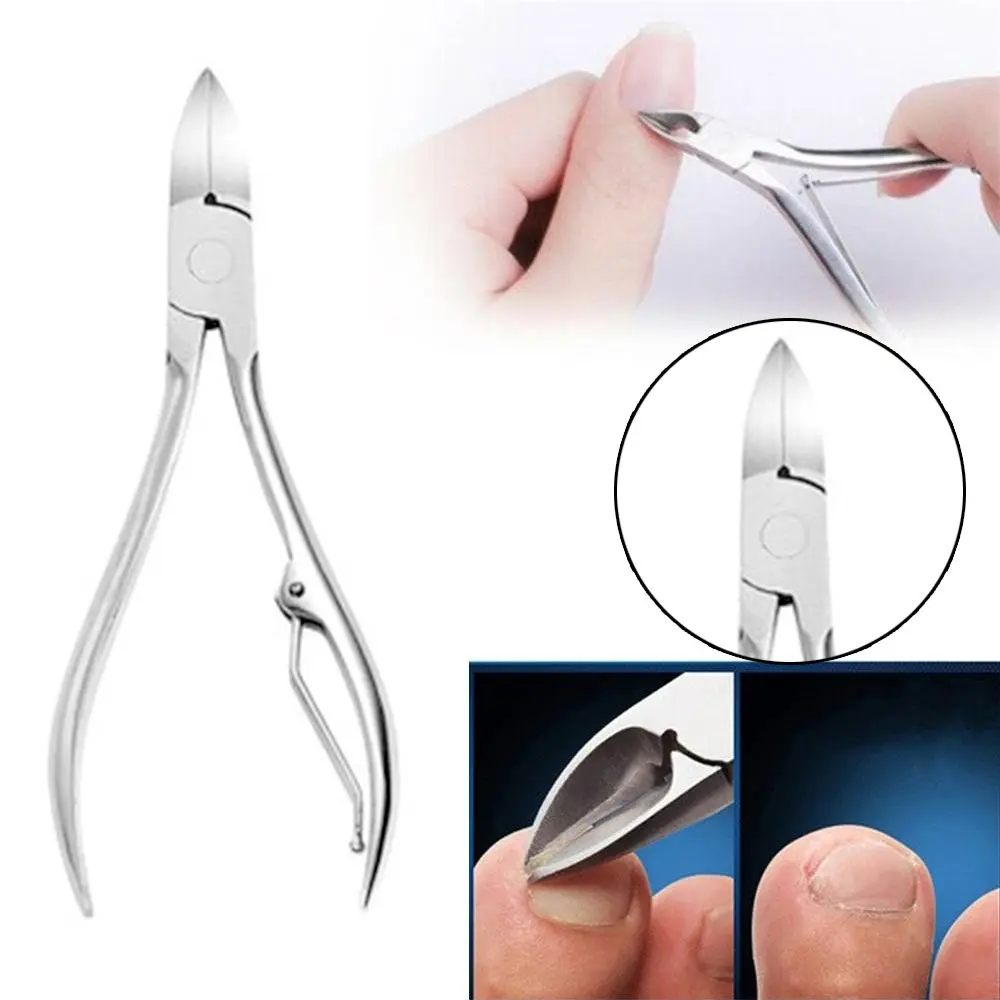 Curved Head Foot Care Tool Manicure Trimmer Edge Cutter Cuticle Scissor Paronychia Clipper Nail Cutter Toe Nail Cuticle Scissor